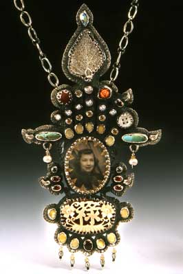 Carolyn Rae Smith Diener's Travels: Personal and Geographic: Necklace with Handmade Chain